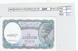 Delcampe - CRJ0982 BILLETE EGIPTO 5 PIASTRAS 2001 P-188  SIN CIRCULAR - Egypte