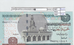 Delcampe - CRJ0979 BILLETE EGIPTO 5 POUNDS 2011 P-63cXX  SIN CIRCULAR - Egypte