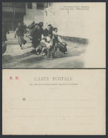 Delcampe - China Fr Old UB Postcard Small Chinese Pedlars Women On Wheelbarrow Wheel Barrow - China