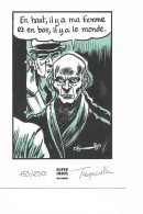 Delcampe - TANQUERELLE  -   Ex-libris "Les Faux Visages" - Illustrateurs S - V