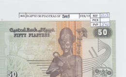 Delcampe - CRJ0805 BILLETE EGIPTO 50 PIASTRAS XX P-62G.X  SIN CIRCULAR - Egypte