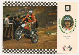 Delcampe - Lot De 3 CP. MOTO. Motocross. - Motorfietsen
