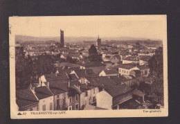 Delcampe - 47 - Villeneuve-sur-Lot - Vue Générale - C.A.P. Strasbourg-Schiltigheim - Circulée - Villeneuve Sur Lot