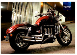 Delcampe - Lot De 4 CP. MOTO. Triumph. - Motorfietsen