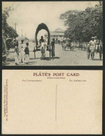 Delcampe - Ceylon Old Postcard COLPETTY ROAD, Street Scene Rickshaw & Bullock Cart, Colombo - Sri Lanka (Ceylon)