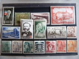 Delcampe - SARRE LOT DE TIMBRES NEUFS - Sonstige & Ohne Zuordnung