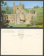 Delcampe - Australia Tasmania Port Arthur, Ruins Unconsecrated Church Penal Colony Postcard - Autres & Non Classés