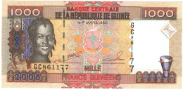 Delcampe - CRJ1128 BILLETE GUINEA 1.000 FRANCOS 2006 P-40 SIN CIRCULAR - Guinea