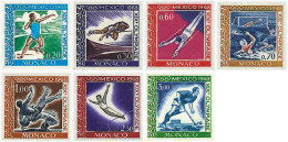 Delcampe - 250251 HINGED MONACO 1968 19 JUEGOS OLIMPICOS VERANO MEXICO 1968 - Autres & Non Classés