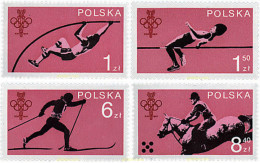 Delcampe - 61689 MNH POLONIA 1979 60 ANIVERSARIO DEL COMITE OLIMPICO POLACO - Autres & Non Classés