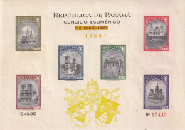 Delcampe - Panama Hb Michel 23Bb Amarillo Con Manchas - Panama