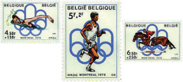 Delcampe - 84495 MNH BELGICA 1976 21 JUEGOS OLIMPICOS VERANO MONTREAL 1976 - Chevaux