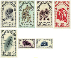 Delcampe - 51950 MNH EGIPTO 1960 17 JUEGOS OLIMPICOS VERANO ROMA 1960 - Rudersport