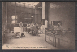 Delcampe - 69007 - LYON - Hôpital St Joseph - Salle De Pansement - Lyon 7