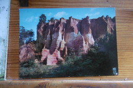 Delcampe - Images Du Pays D'apt - Les Falaise D'ocre De Roussillon - Apt