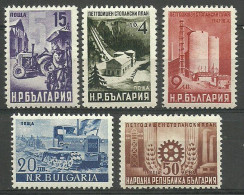 Delcampe - Bulgaria 1949 Mi 699-703 MNH (ZE2 BUL699-703) - Other