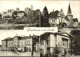 Delcampe - Bernburg Saale Bernburg Kreiskulturhaus Schloss Bahnhof Theater - Bernburg (Saale)