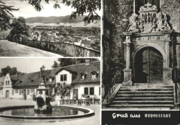 Delcampe - Rudolstadt Heidecksburg Kirche Brunnen - Rudolstadt