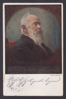 Delcampe - Vinatge Postcard GERMANY Painting Prince Luitpold Regent Of Bavaria Day Of Death - Königshäuser