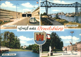 Delcampe - Rendsburg Schleswig-Holstein Kanaltunnel Hochbruecke Weisse Bruecke Berliner Str - Rendsburg