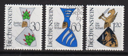 Delcampe - Liechtenstein  466-68 , Gestempelt / O  (X 1978) - Gebraucht