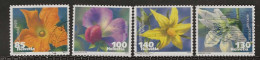Delcampe - Switzerland - Michel 2193-2194; 2239; 2300   Flowers - Gebraucht