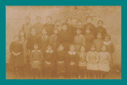 Delcampe - Carte Photo Ecole Photo De Classe - Schulen