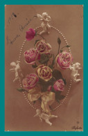 Delcampe - Anges, Angelots, Roses - Engel