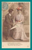 Delcampe - Couple Amoureux ( Parapluie ) - Paare