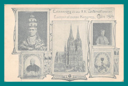 Delcampe - Allemagne Coln Congrès Eucharistique International  à Cöln 1909 - Köln