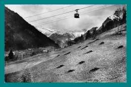 Delcampe - 74 Morzine Téléphérique Du Pleney ( Cachet De La Poste 24 11 1946 ) - Morzine