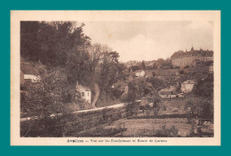 Delcampe - 89 Avallon Vue Sur Les Fondereaux Et Route De Lormes - Avallon