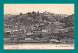 Delcampe - 89 Avallon Vue Prise De Cousin La Roche - Avallon