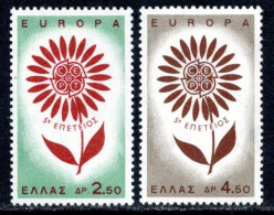 Delcampe - GREECE 1964 - Europa Issue - Cmpt Set - MNH - Neufs