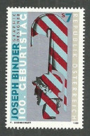 Delcampe - AUSTRIA 1998 JOSEPH BLINDER POSTER DESIGNER SET MNH - Ungebraucht