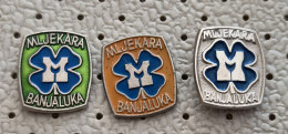 Delcampe - Mljekara Banja Luka Dairy Milk Bosnia Yugoslavia Pins - Alimentation