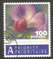 Delcampe - Switzerland - Michel 2194 Tab   Flower - Gebraucht