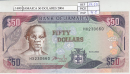Delcampe - CRJ1400 BILLETE JAMAICA 50 DOLARES 2004 P-79e - Jamaique