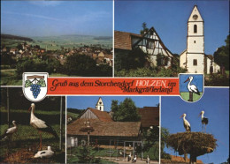 Delcampe - Holzen Kandern Storch - Kandern