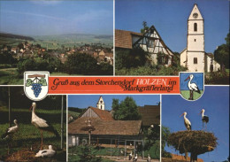 Delcampe - Holzen Kandern Storch - Kandern