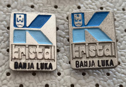 Delcampe - Kristal Banja Luka – Glass Processing And Trading Company Bosnia Yugoslavia Pins - Marques