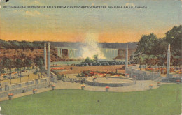 Delcampe - B323 Canada 1949 Horseshoe Falls From Oakes Garden Theater Vintage Postcard - Sonstige & Ohne Zuordnung