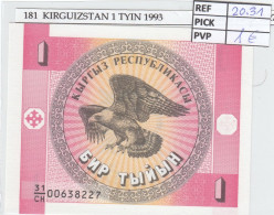 Delcampe - CRJ0181 BILLETE KIRGUISTAN 1 TYIYN 1993 P-1a - Kirghizistan