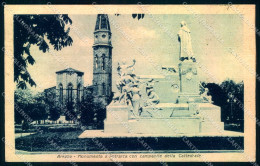 Delcampe - Arezzo Città Monumento Petrarca Campanile Cattedrale Cartolina JK0609 - Arezzo