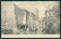 Delcampe - Vibo Valentia Parghelia Terremoto Delle Calabrie Cartolina QZ4206 - Vibo Valentia