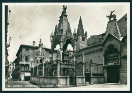 Delcampe - Verona Città Tombe Degli Scaligeri Foto FG Cartolina MZ5282 - Verona