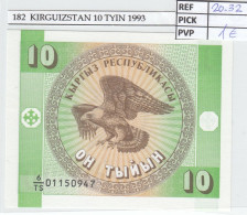 Delcampe - CRJ0182 BILLETE KIRGUISTAN 10 TYIYN 1993 P-2a - Kirghizistan
