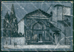 Delcampe - Perugia Città Oratorio San Bernardino PIEGHE FG Cartolina KB4675 - Perugia
