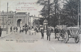 Delcampe - Cpa Metz 1904 La Nouvelle Porte Serpenoise - Das Neue Prinz Friedrich Xarl Tor - RIT18 - Metz