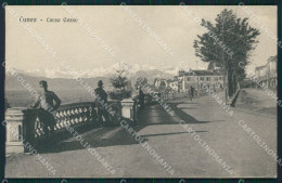 Delcampe - Cuneo Città Corso Gesso Cartolina MT5463 - Cuneo
